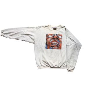 70’s King Crimson Hanes Pullover Sweater Unisex Large